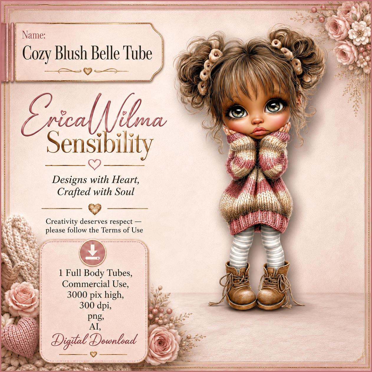(image for) EW AI Tube - Cozy Blush Belle 2026